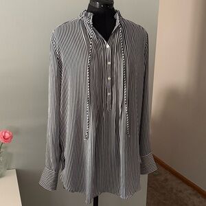 Loft Striped Button Down